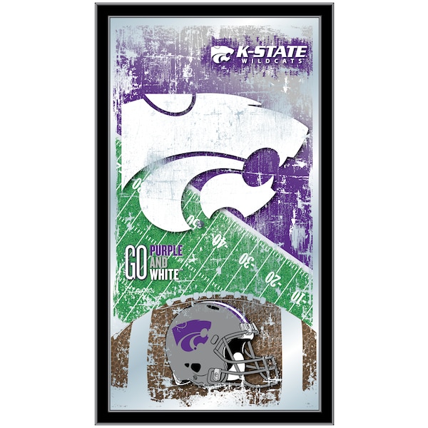 Kansas State 15" x 26" Football Mirror